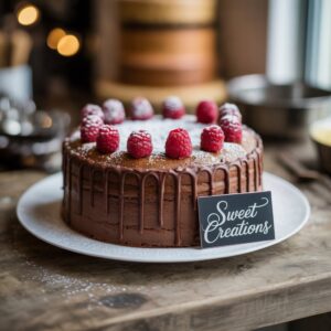 Raspberry Choco Drip Delight